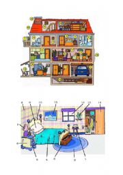 English Worksheet: House 