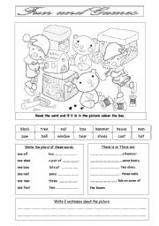 English Worksheet: Toys