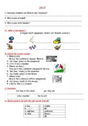 English Worksheet: worksheet