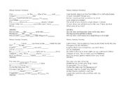 English Worksheet: Hey soul sister