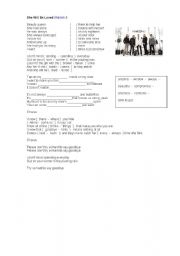English worksheet: She will be loved - Maroon 5