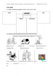 module 2 lesson 1 school memories.9th forms Tunisian schools