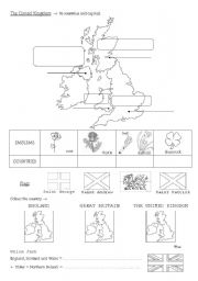 English Worksheet: the United Kingdom