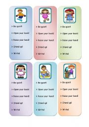 English Worksheet: Bookmark