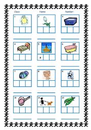 CVC Frame with Answers (Short Vowels and Consonant b&p)