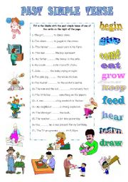 PAST SIMPLE TENSE: IRREGULAR VERBS