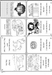 English Worksheet: Lion book