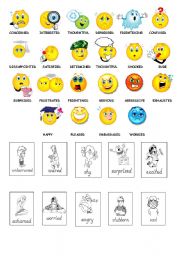 English Worksheet: emotions