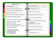 English Worksheet: SIMPLE PAST - 4