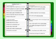 English Worksheet: SIMPLE PAST-5