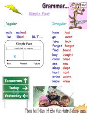  simple past  guide