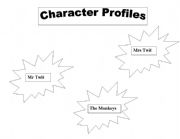 English worksheet: Character profile - The Twits
