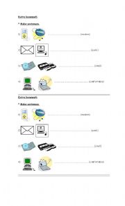 English Worksheet: Comparisons (electonic devices-present and past)