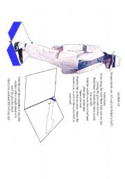 English Worksheet: mj pop up card template