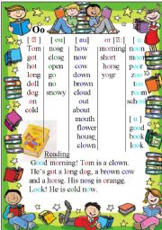 English Worksheet: Learn to read Oo