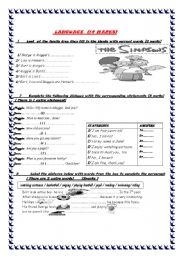 the first mid term exam fo the 7th formers (tunisian schools)