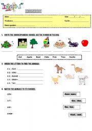 English worksheet: Review 1