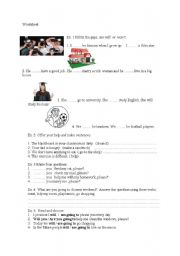 English Worksheet: Future Simple