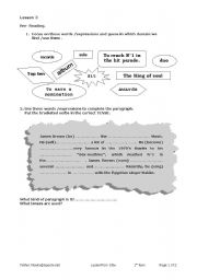 English Worksheet: the queen of soul