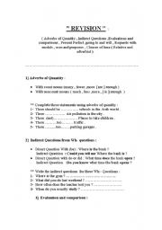 English Worksheet: grammar notes
