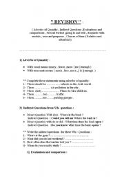 English worksheet: grammar notes