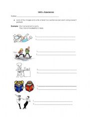 English worksheet: Present perfect practice