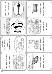 English Worksheet: The Fish book