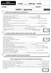 English Worksheet: Tourism industry - specific language test (4 pages)