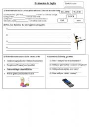 English worksheet: will simple future