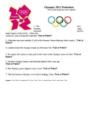 Olympics 2012 Quiz