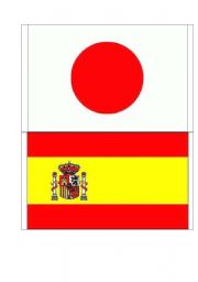 English Worksheet: flags flash cards