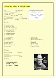 English worksheet: George Strait Song