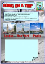 English Worksheet: Around the world 