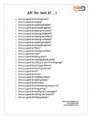 Conversation topics - ESL worksheet by jibittencourt Conversation topics - ESL worksheet by jibittencourt