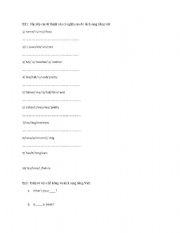 English worksheet: Lets go review