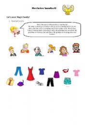 English worksheet: Revision for children!