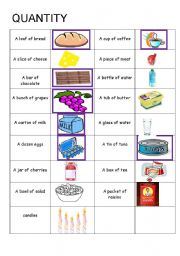 English Worksheet: Quantity