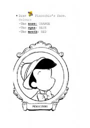 English Worksheet: Face