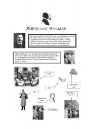 English Worksheet: Sherlock Holmes 