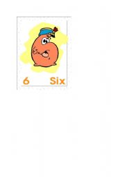 English Worksheet: funny numbers