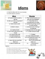 Idioms