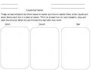 English worksheet: Classifying Matter