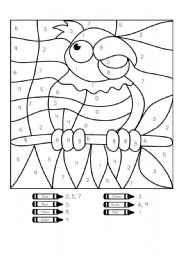 English Worksheet: MY PARROT