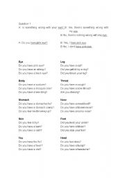 English worksheet: ms