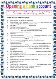 Dialogues worksheets