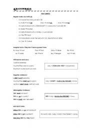 English Worksheet: Simple Past