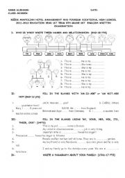 English Worksheet: 9. snf yazl 