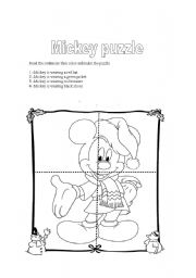 mickey christmas puzzle
