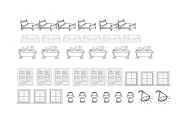 English Worksheet: Furniture for your house