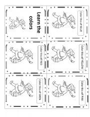 English Worksheet: Learn the colors